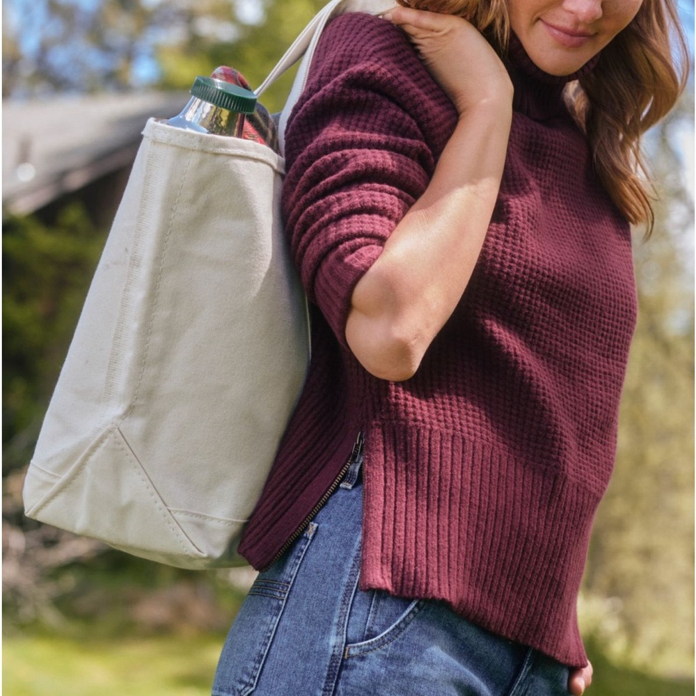 L.L. Bean SuperSoft Waffle Sweater